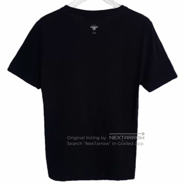 Dior Dior Black universal letter print cotton round-neck short- Size S / US 4 / IT 40 - 2 Thumbnail