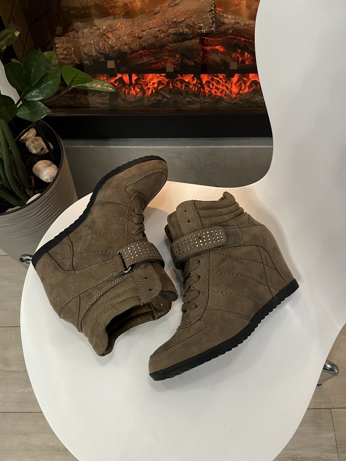 Isabel Marant 🔥00's Isabel Marant VIBE Bobby Bekett Wedge Sneakers Size US 9 / IT 39 - 4 Thumbnail