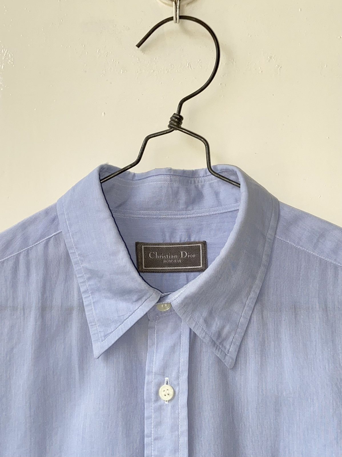 Christian Dior Monsieur Christian Dior Monsieur Blue Shirt Size US M / EU 48-50 / 2 - 13 Thumbnail