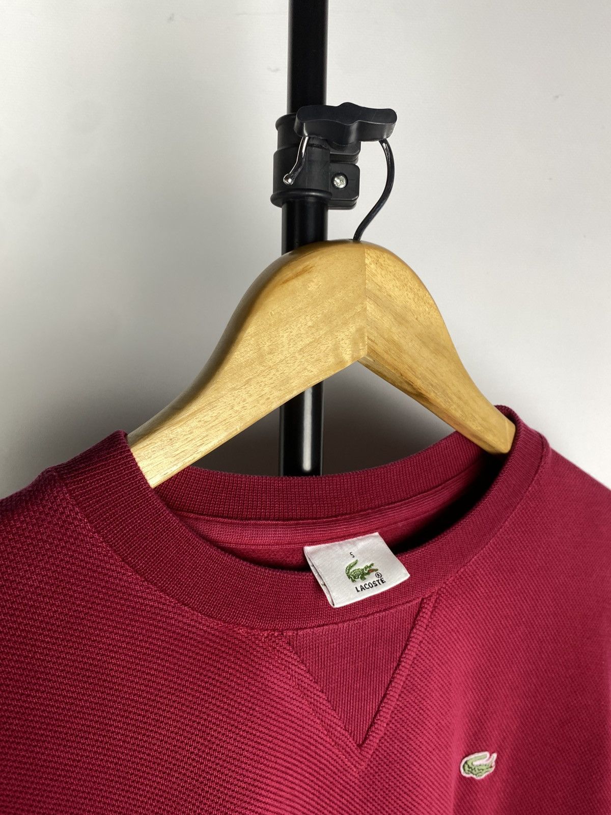 Lacoste × Vintage 1990's Vintage Lacoste Sweater Sweatshirt Blue Size US L / EU 52-54 / 3 - 5 Thumbnail