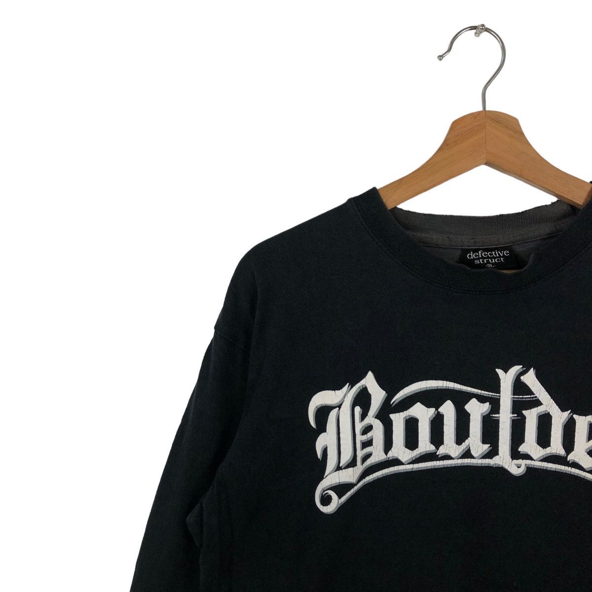 Band Tees VINTAGE SWEATSHIRT BAND TEE BIG LOGO BOULDER Size US L / EU 52-54 / 3 - 6 Thumbnail