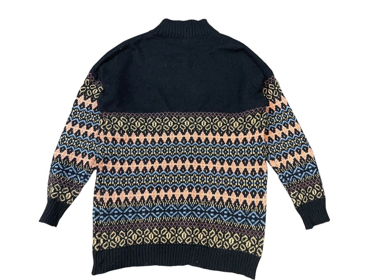 Japanese Brand Vintage Aztec Pattern Sweater Knitwear Size US XL / EU 56 / 4 - 3 Thumbnail