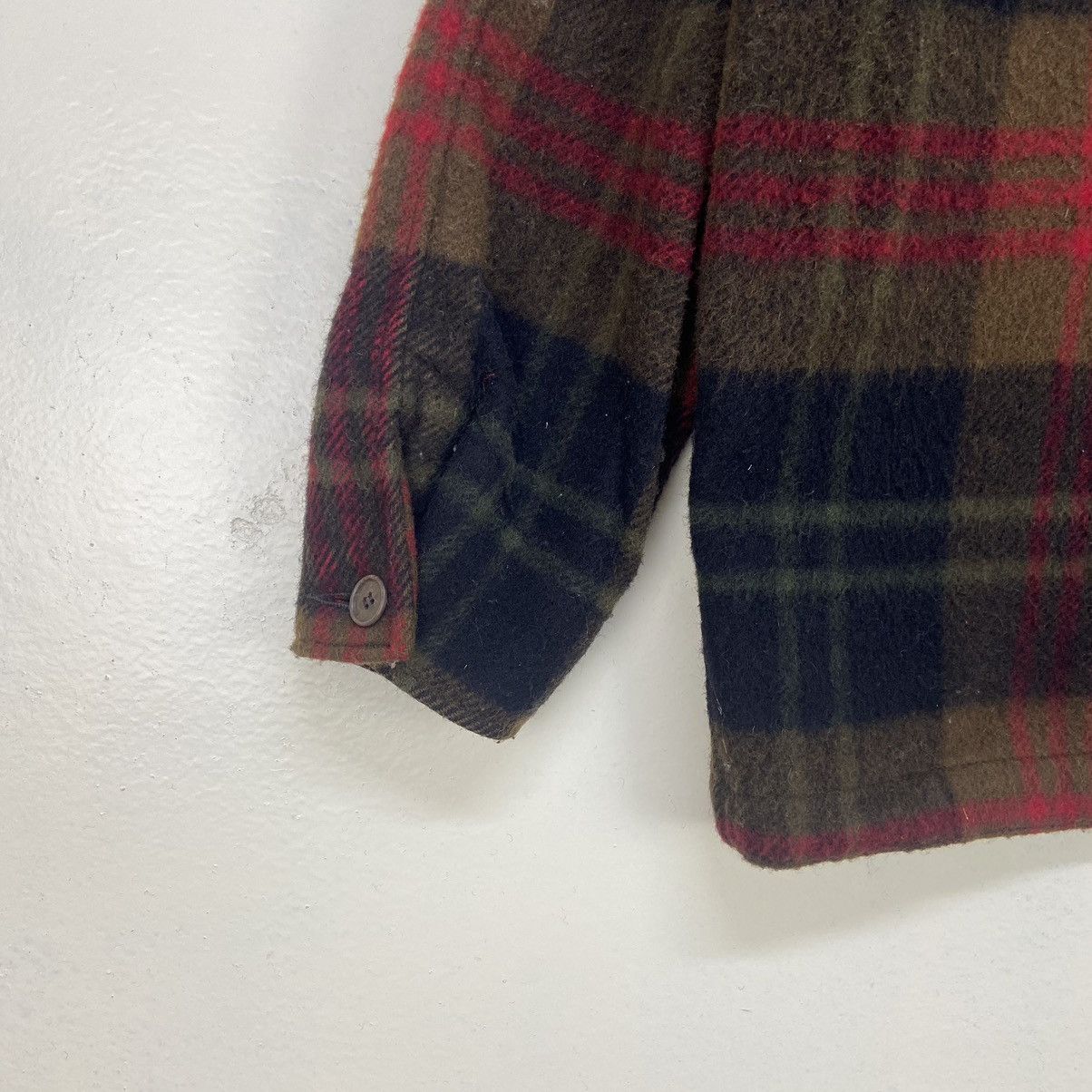 Golden Bear × Vintage Vintage Golden Bear Made in USA Checkered Plaid Wool Jacket Size US M / EU 48-50 / 2 - 8 Thumbnail