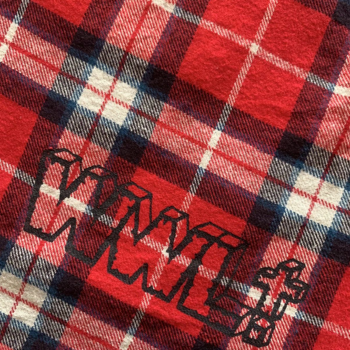 Japanese Brand World Wide Love Flannel Shirt Japanese Brand Size M / US 6-8 / IT 42-44 - 11 Thumbnail
