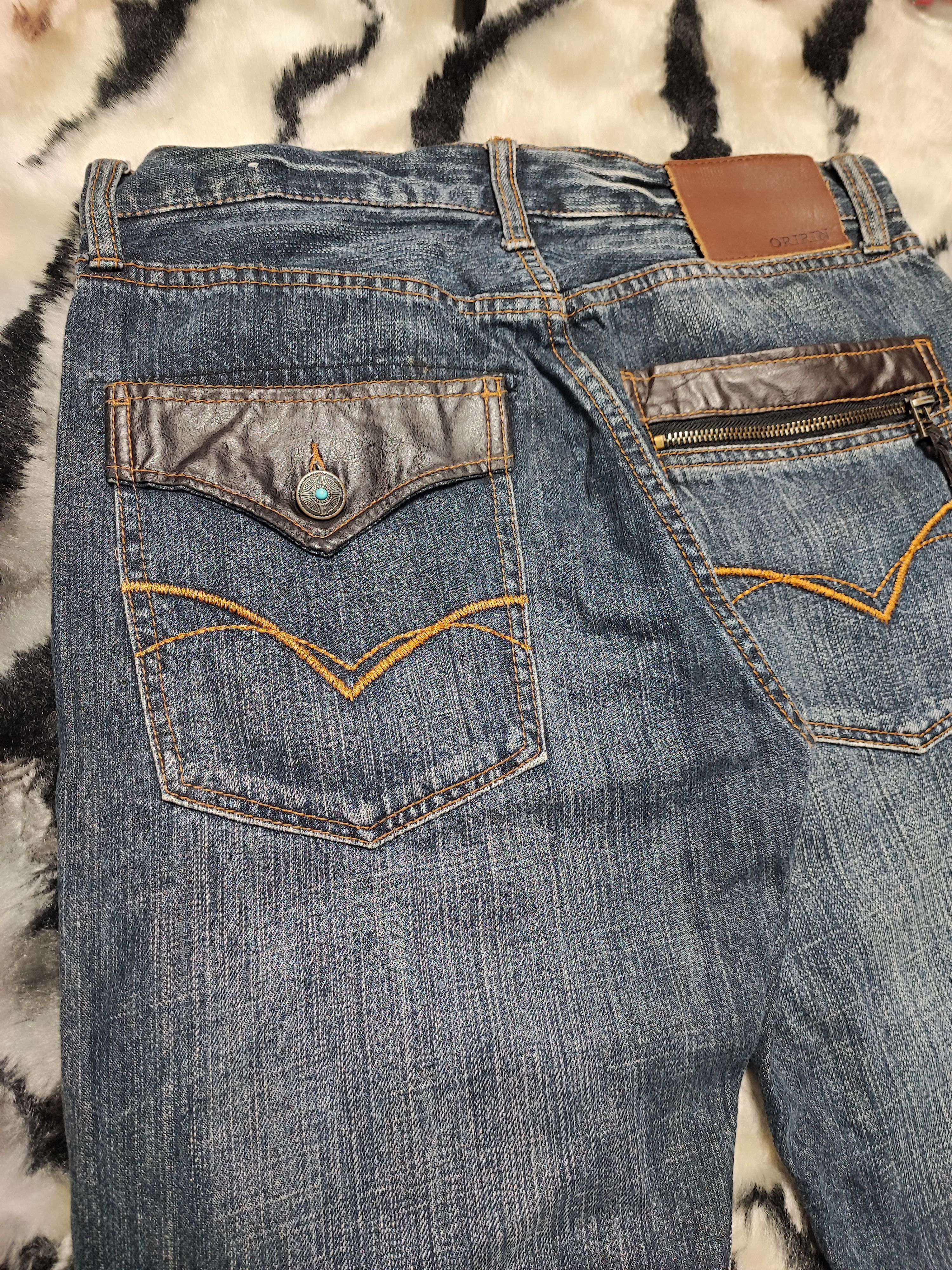 Tornado Mart Oririn Jeans Baggy Loose Fit Straight Cut Size US 30 / EU 46 - 18 Thumbnail
