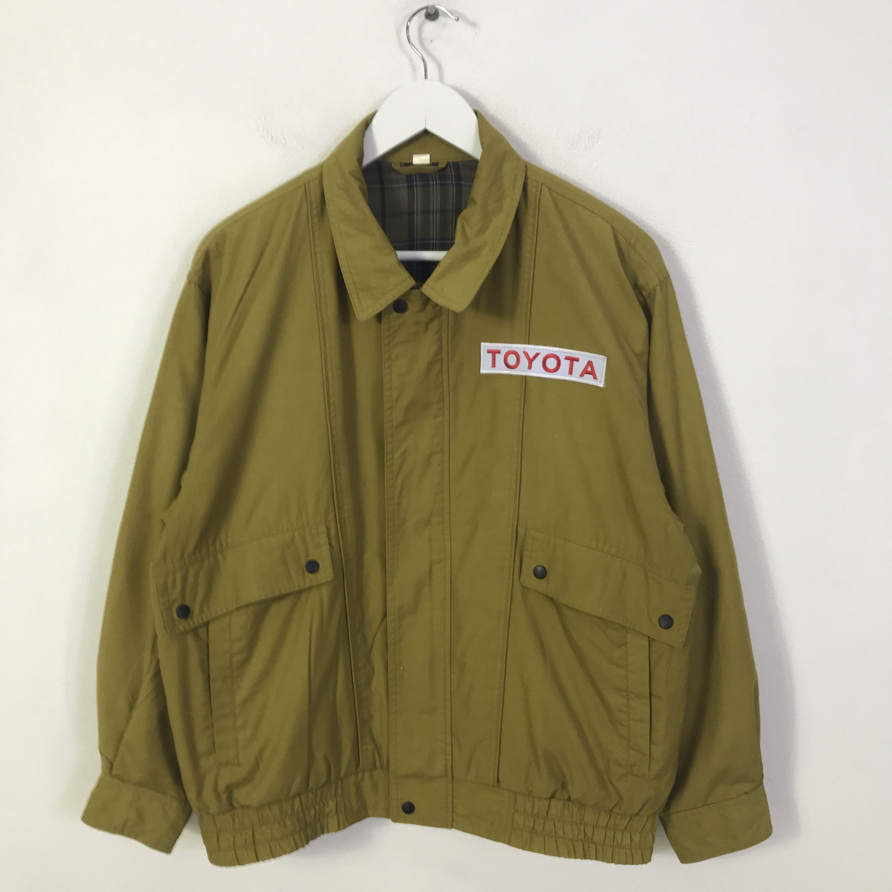 Japanese Brand Toyota racing Japan uniform custom work jacket K85B19 Size US L / EU 52-54 / 3 - 3 Thumbnail