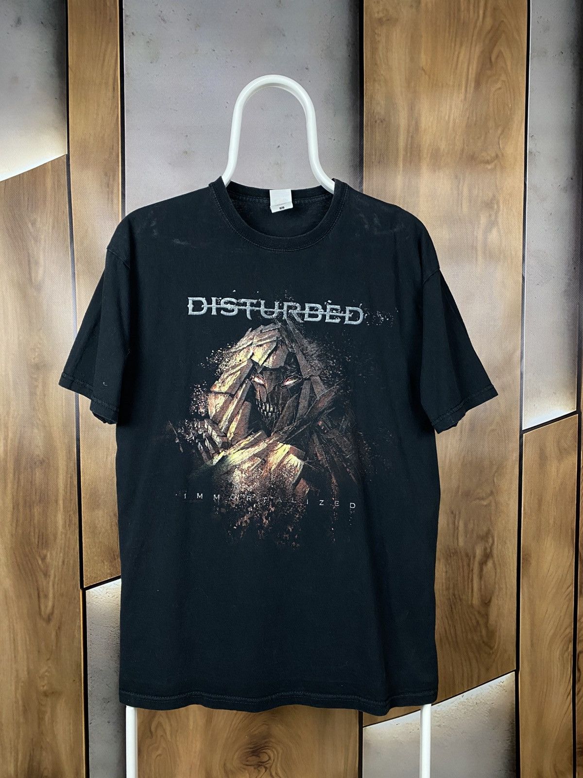 Band Tees 💀Vintage 2016 T-Shirt Disturbed Immortalized Rock Band Tee💀 Size US L / EU 52-54 / 3 - 1 Thumbnail