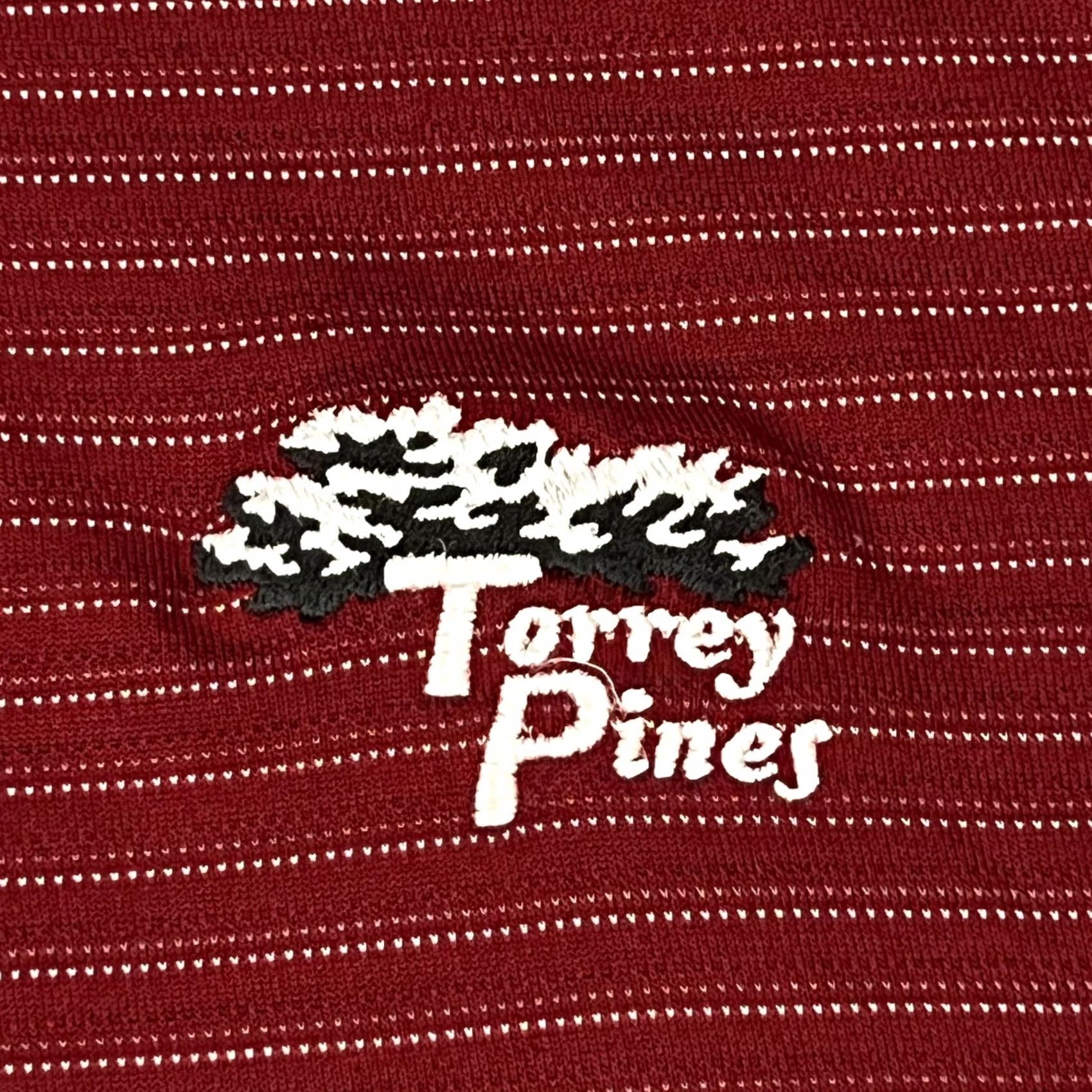 Nike VINTAGE Nike Tiger Woods Polo Shirt Mens XL Red 90s Golf Torrey Pines Tiger Woods Logo Size US XL / EU 56 / 4 - 3 Thumbnail