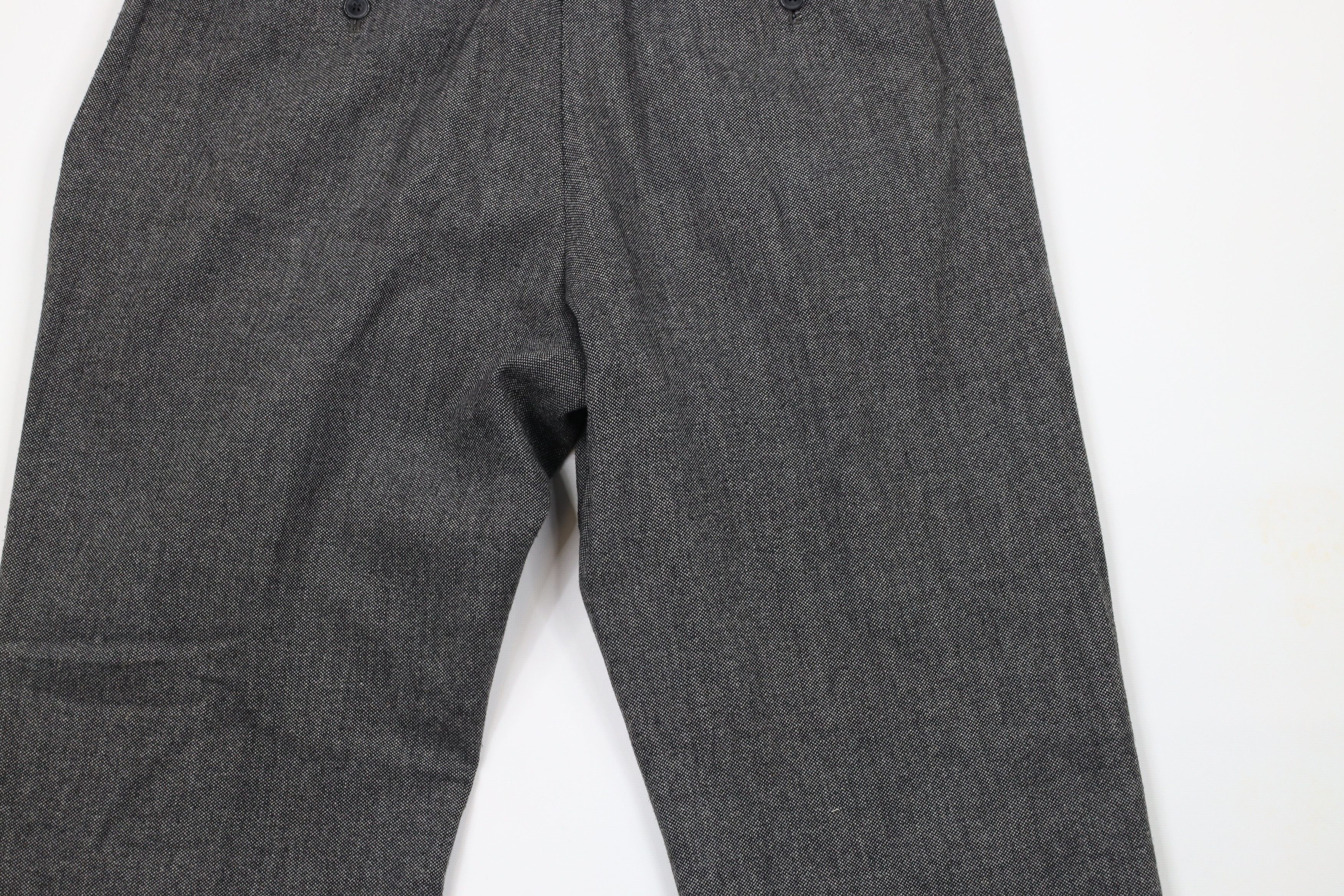 Express × Vintage Express Producer Tweed Flat Front Trousers Chino Pants Size US 36 / EU 52 - 9 Thumbnail