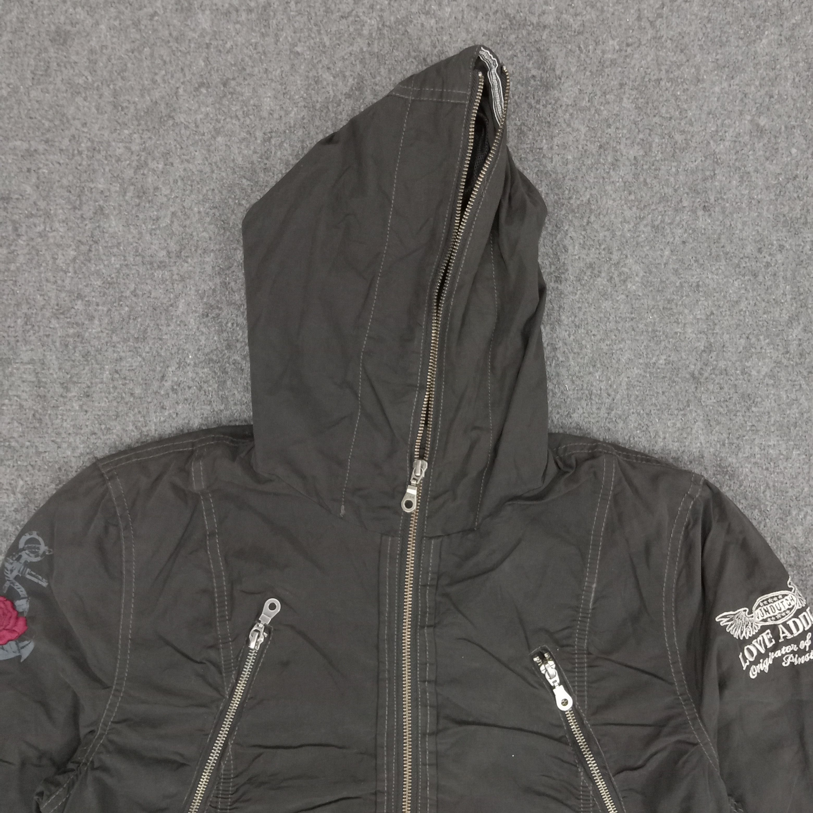 Vintage × Von Dutch Von Dutch X Skulls Punk Style Japanese Jacket Size US M / EU 48-50 / 2 - 6 Thumbnail