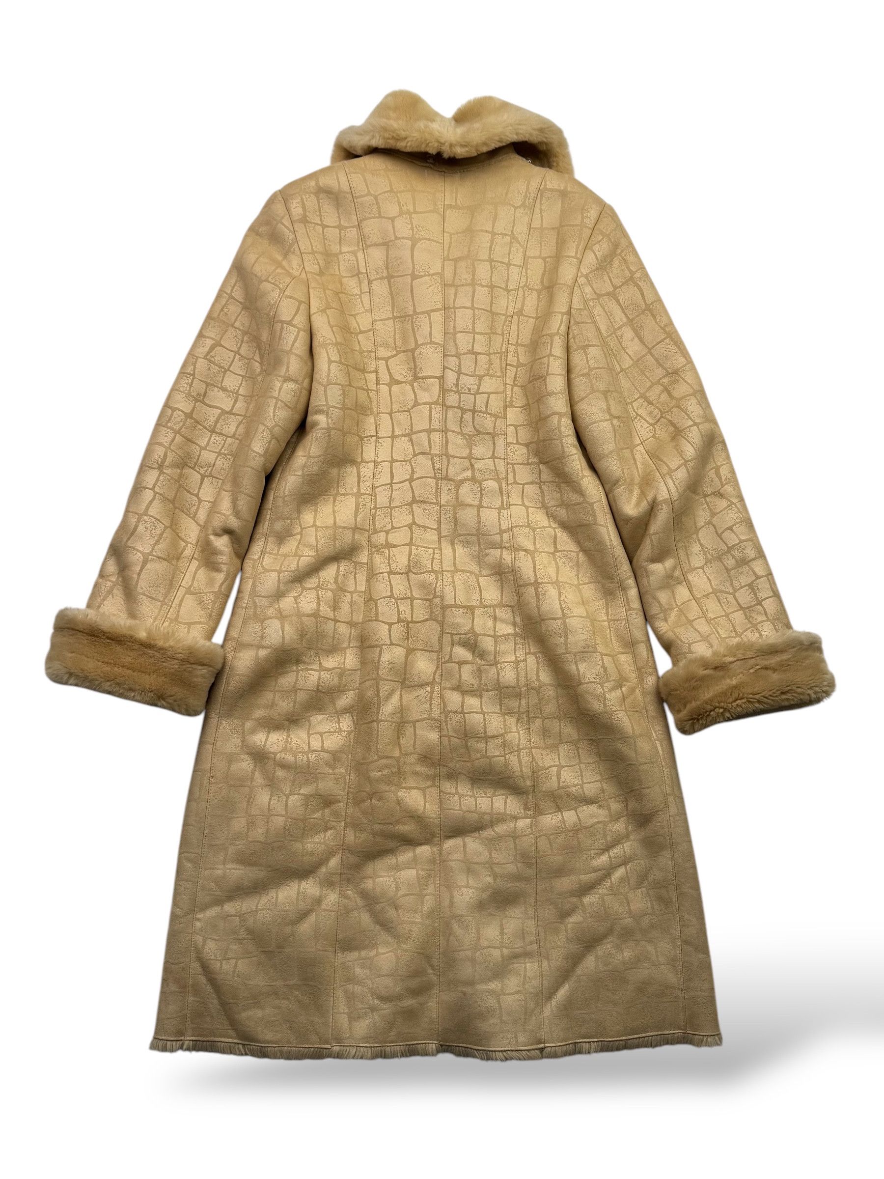 Japanese Brand Vintage Faux Sheepskin Coat W70(V9) Size S / US 4 / IT 40 - 5 Thumbnail