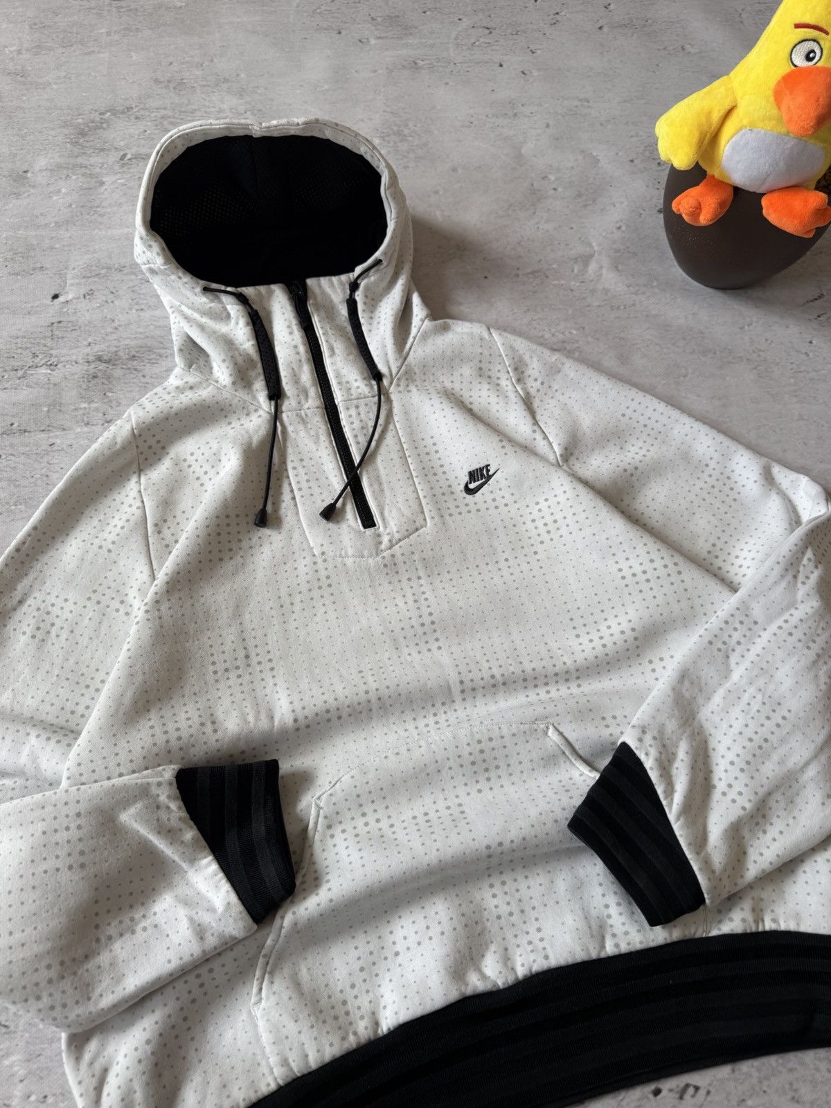 Nike × Vintage NIKE VINTAGE 00s y2k OVERSIZE BAGGY FIT HOODIE BASIC LOGO Size US L / EU 52-54 / 3 - 5 Thumbnail
