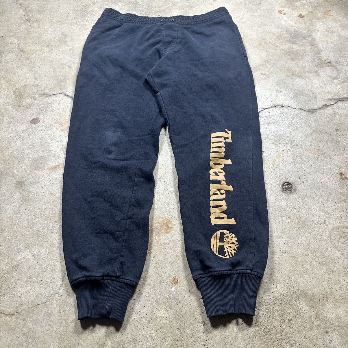 Timberland Black Timberland Logo Sweatpants Joggers Size M Size US 32 / EU 48 - 1 Thumbnail
