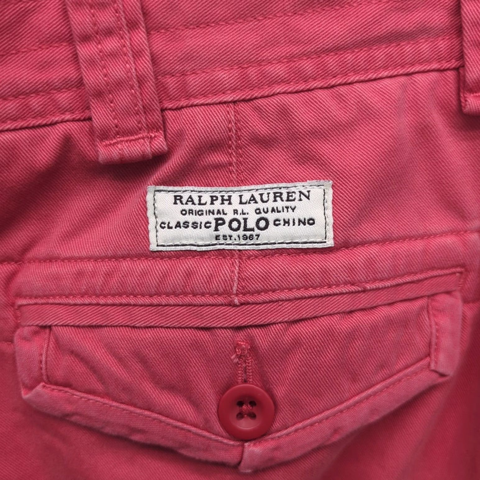 Polo Ralph Lauren Polo Ralph Lauren Cargo Shorts Mens 35 Pink Classic Fit Pockets Outdoor Cadre? Size US S / EU 44-46 / 1 - 6 Thumbnail