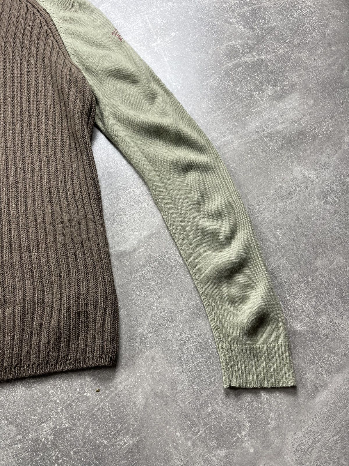 Diesel Diesel “Special Equipment 880-90 90s Ribbed Wool Zip Sweater Size US L / EU 52-54 / 3 - 5 Thumbnail