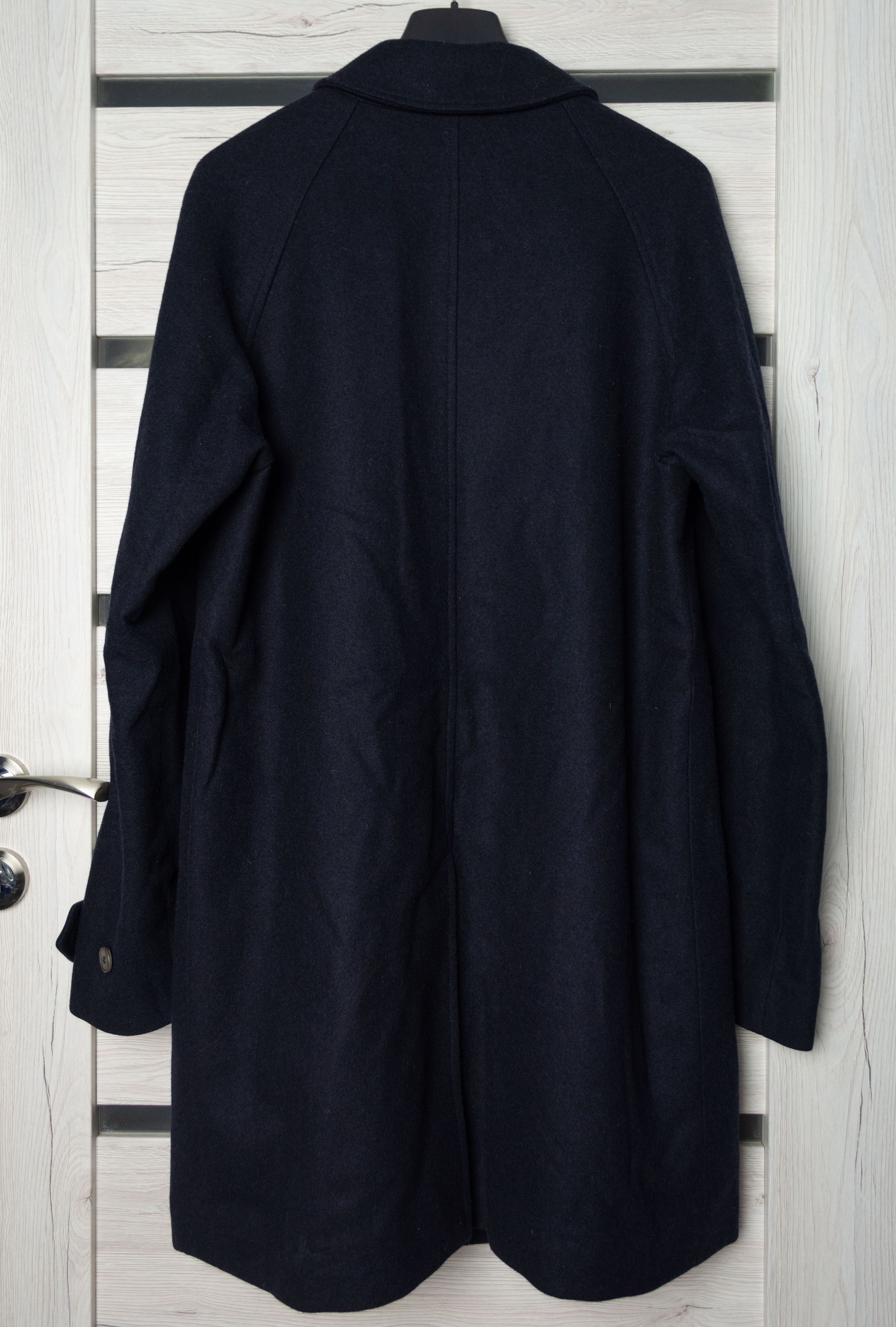 Mackintosh MACKINTOSH fox brother navy wool coat Classic Size US M / EU 48-50 / 2 - 4 Thumbnail