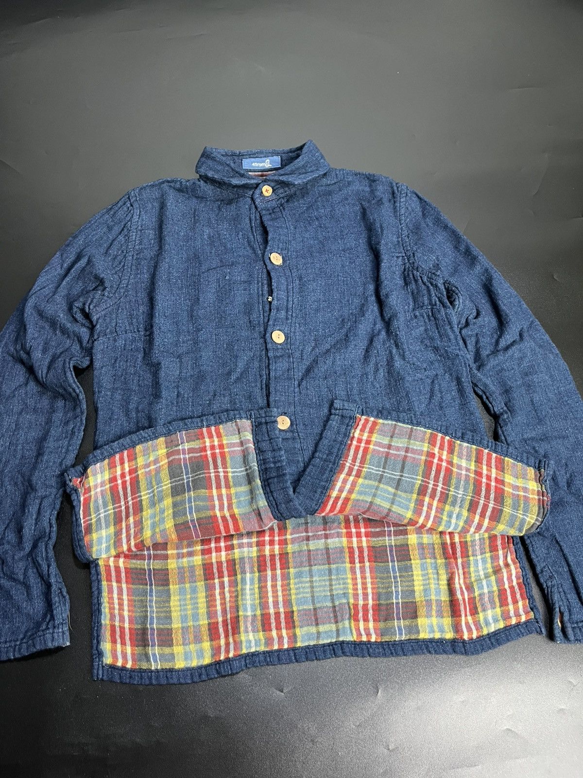 45rpm × Japanese Brand × Kapital Japanese 45rpm indigo flanel Size US S / EU 44-46 / 1 - 2 Thumbnail