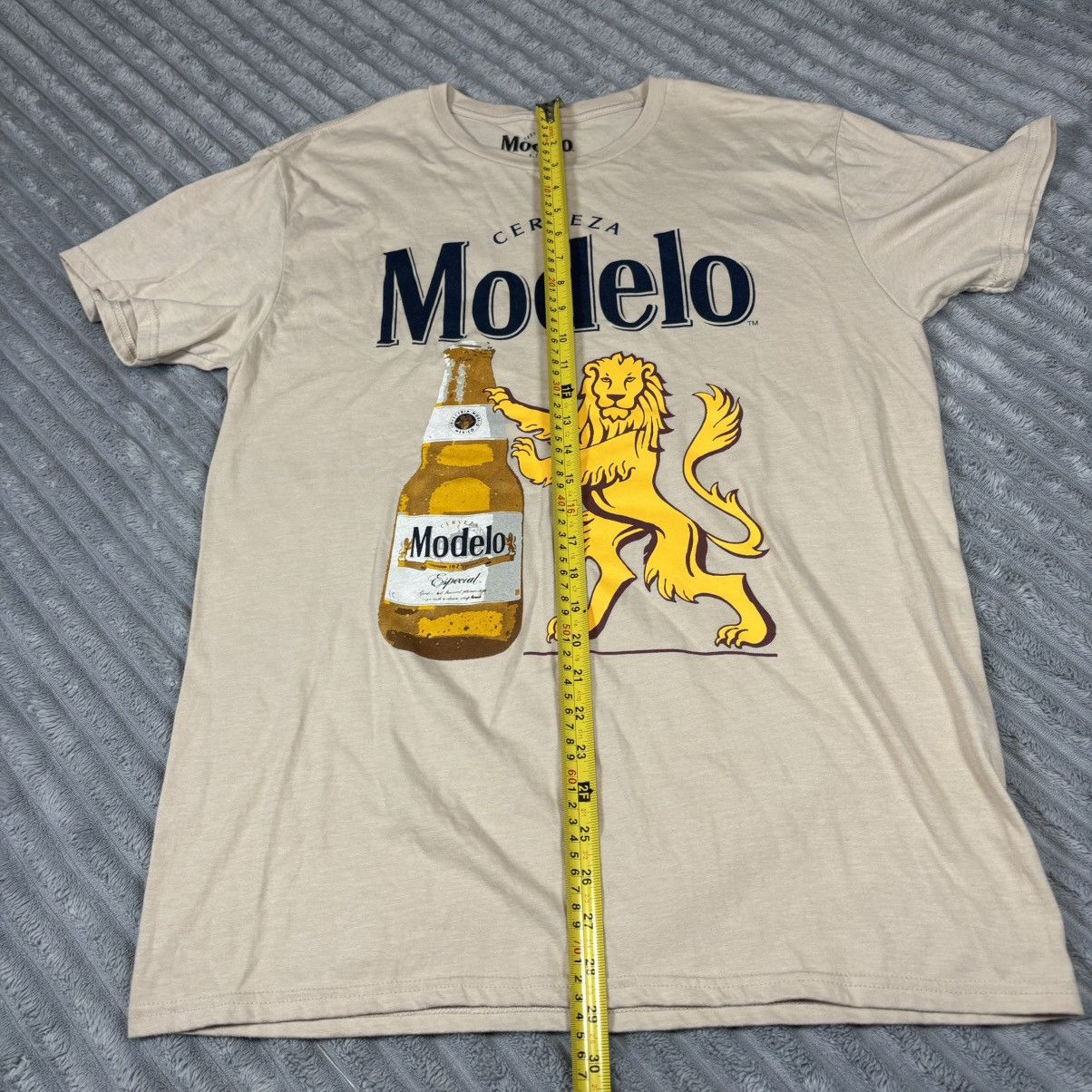 Other VINTAGE STYLE CERVEZA MODELO BEER T-shirt MENS Large Size US L / EU 52-54 / 3 - 6 Thumbnail