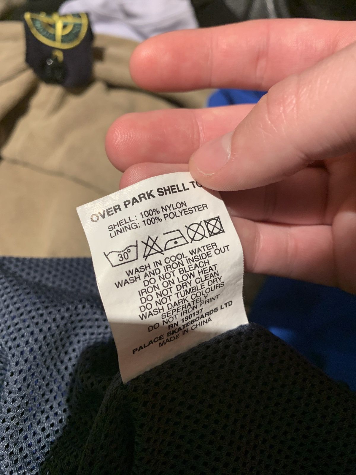 Palace Palace Blue Park Over Shell Jacket Size US M / EU 48-50 / 2 - 8 Thumbnail