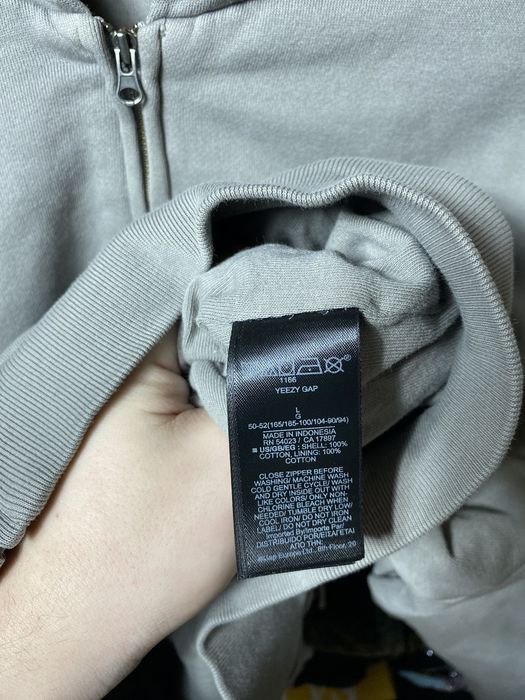 Gap New YZY x GAP Zip Hoodie Unreleased | Grailed