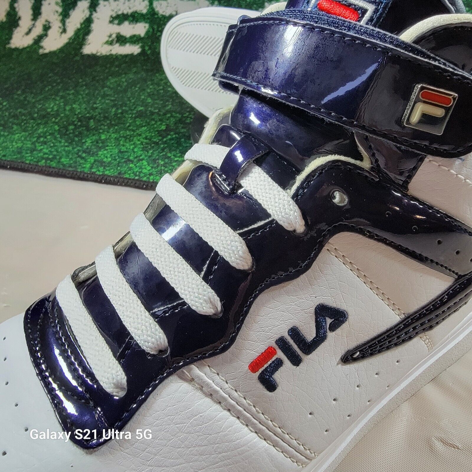 Fila Fila Vulc 13 Mid Anodized White/Blue/Blue 10M Size US 10 / EU 43 - 8 Thumbnail