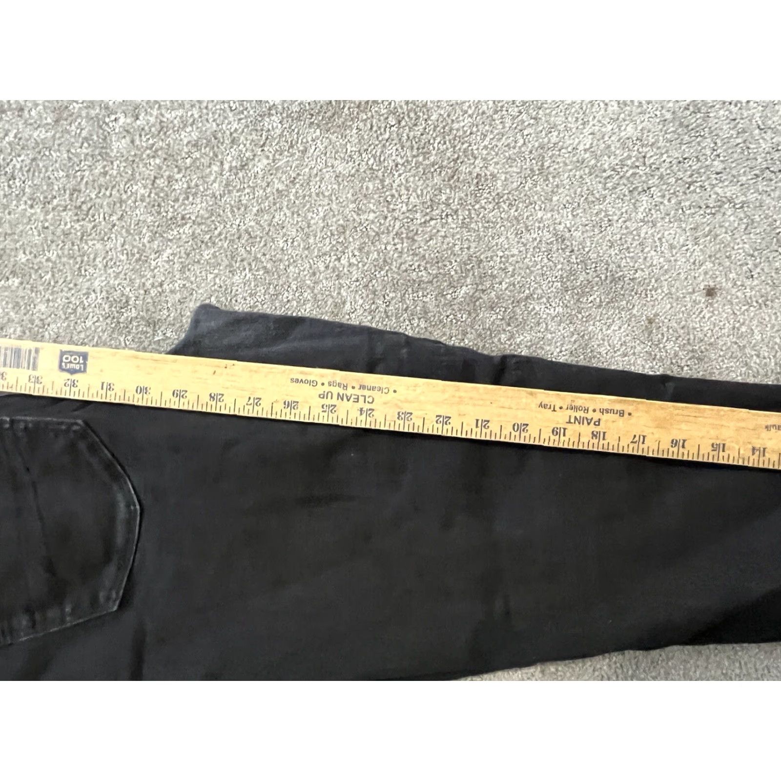 American Eagle Outfitters AMERICAN EAGLE Black Super Stretch Denim Jegging Pants Womens Size 14 Distressed Regular Size 36" / US 14 / IT 50 - 8 Thumbnail