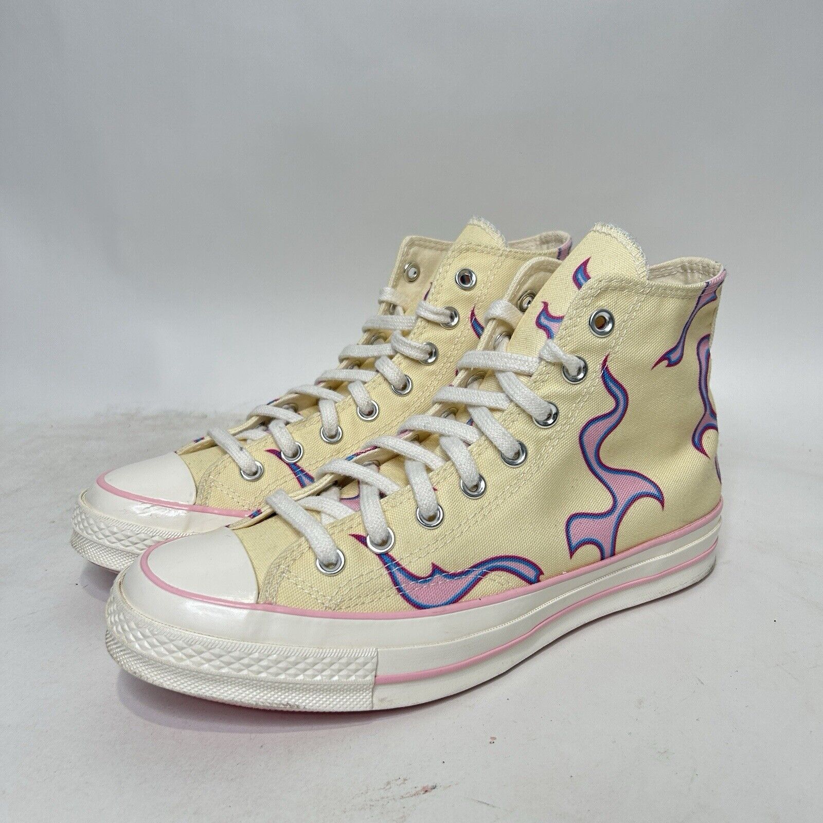 Converse Converse Golf Le Fleur x Chuck 70 High Flame “Pastel Yellow” Size US 8 / EU 41 - 3 Thumbnail