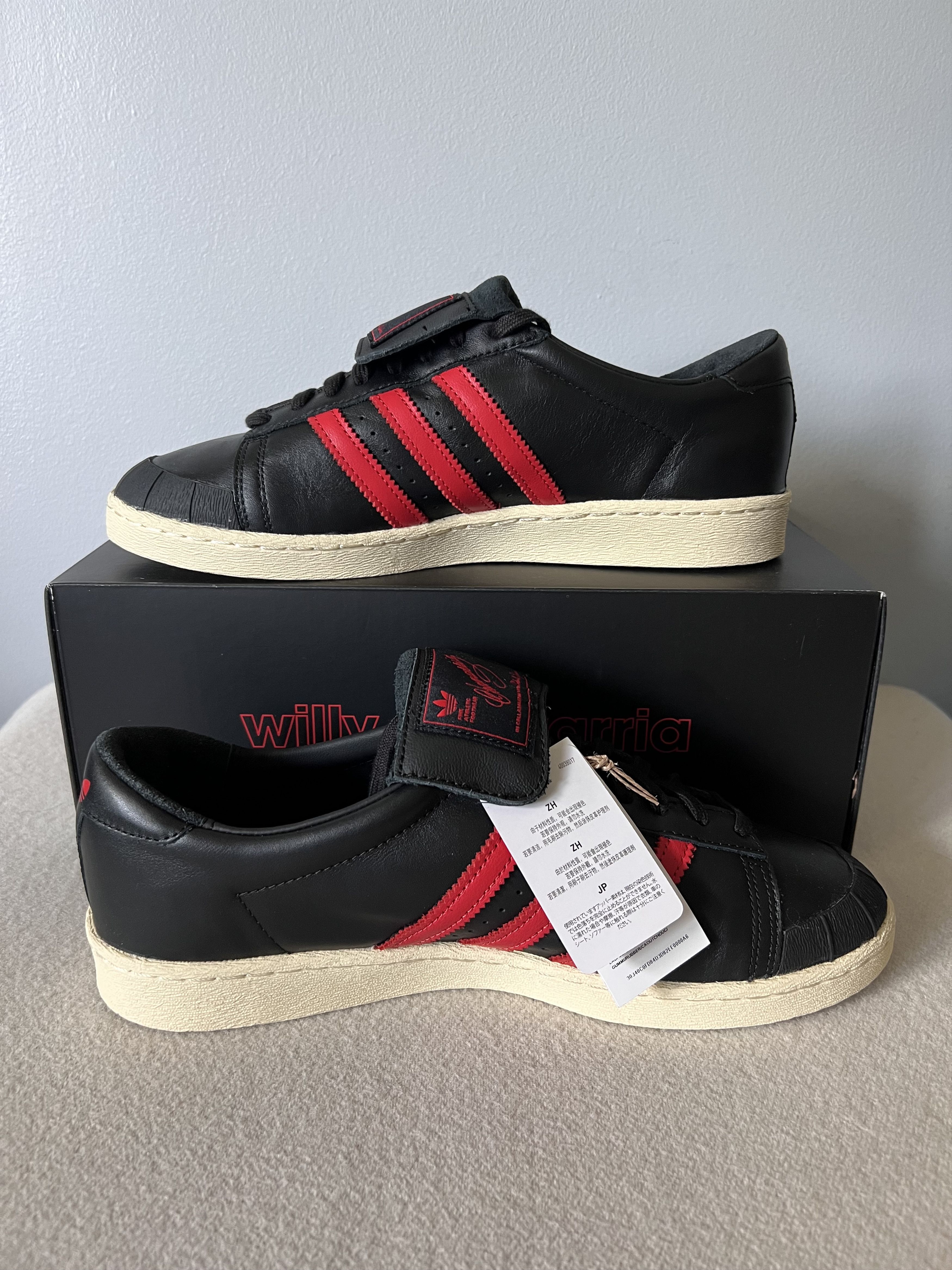Adidas × Willy Chavarria Willy Chavarria Adidas Jabbar Low in Black Size US 10 / EU 43 - 3 Thumbnail