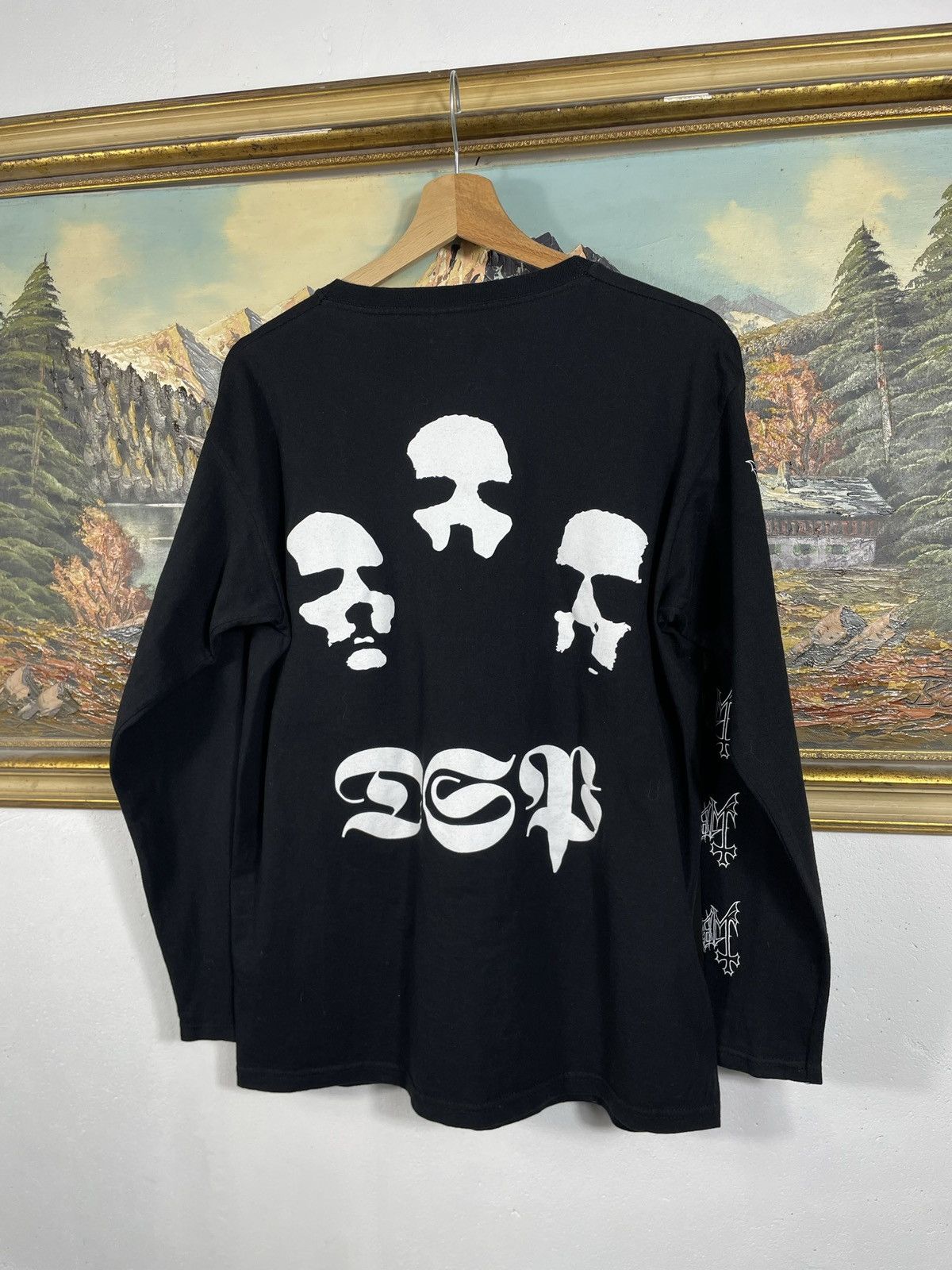 Band Tees Mayhem De Mysteriis Dom Sathanas Black Longsleeve Tee Band Size US M / EU 48-50 / 2 - 8 Thumbnail