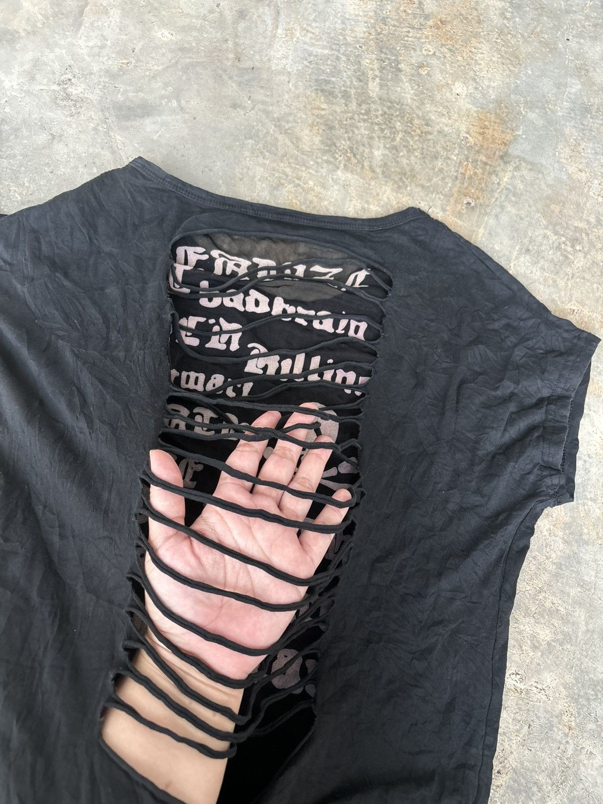 Hysteric Glamour Y2k Opium Ifsixwasnine Punk Style Tshirt Size ONE SIZE - 7 Thumbnail