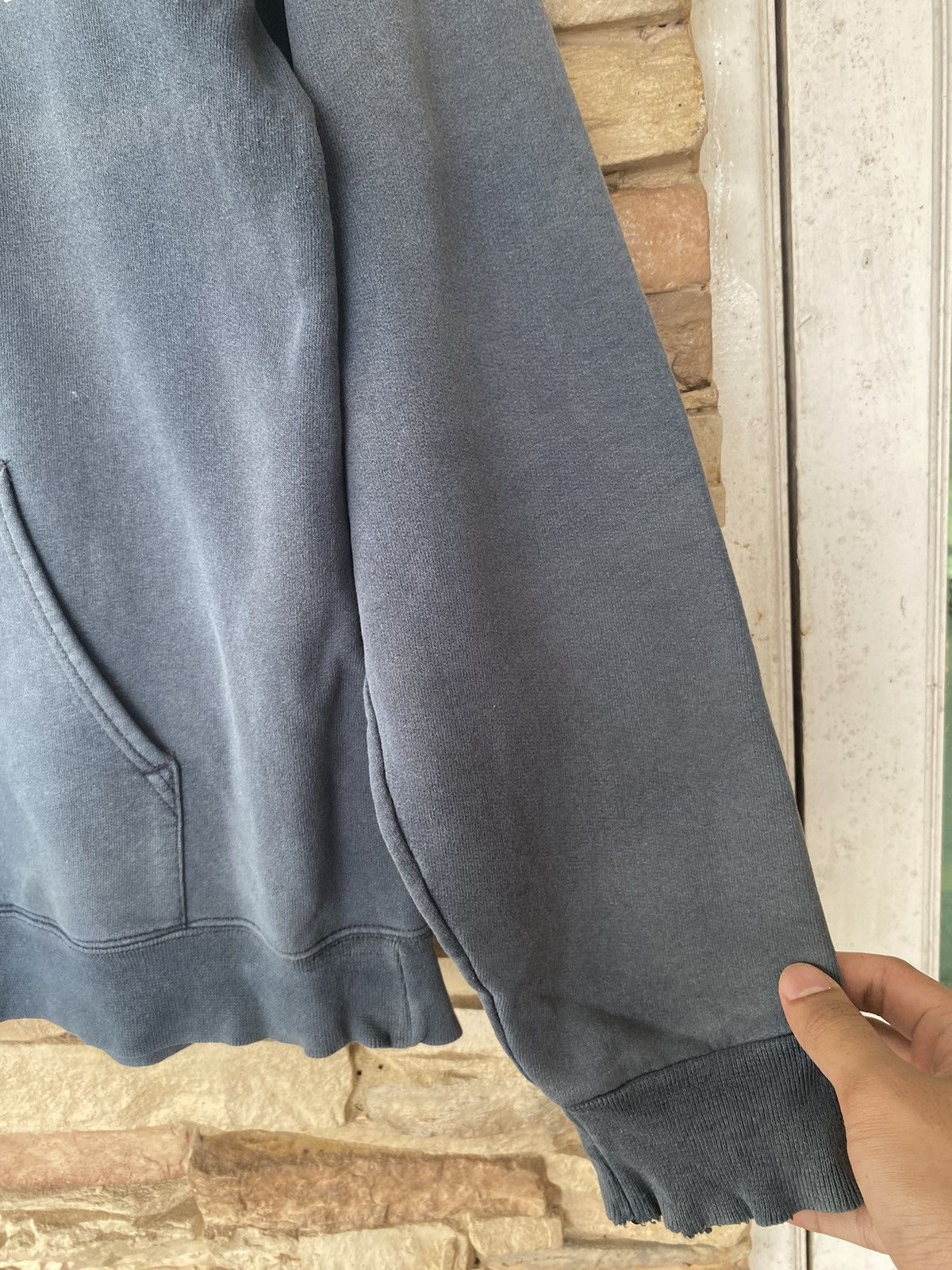 Thrasher × Vintage Vintage Distressed Thrasher Faded Hoodie Thrashed Size US L / EU 52-54 / 3 - 7 Thumbnail