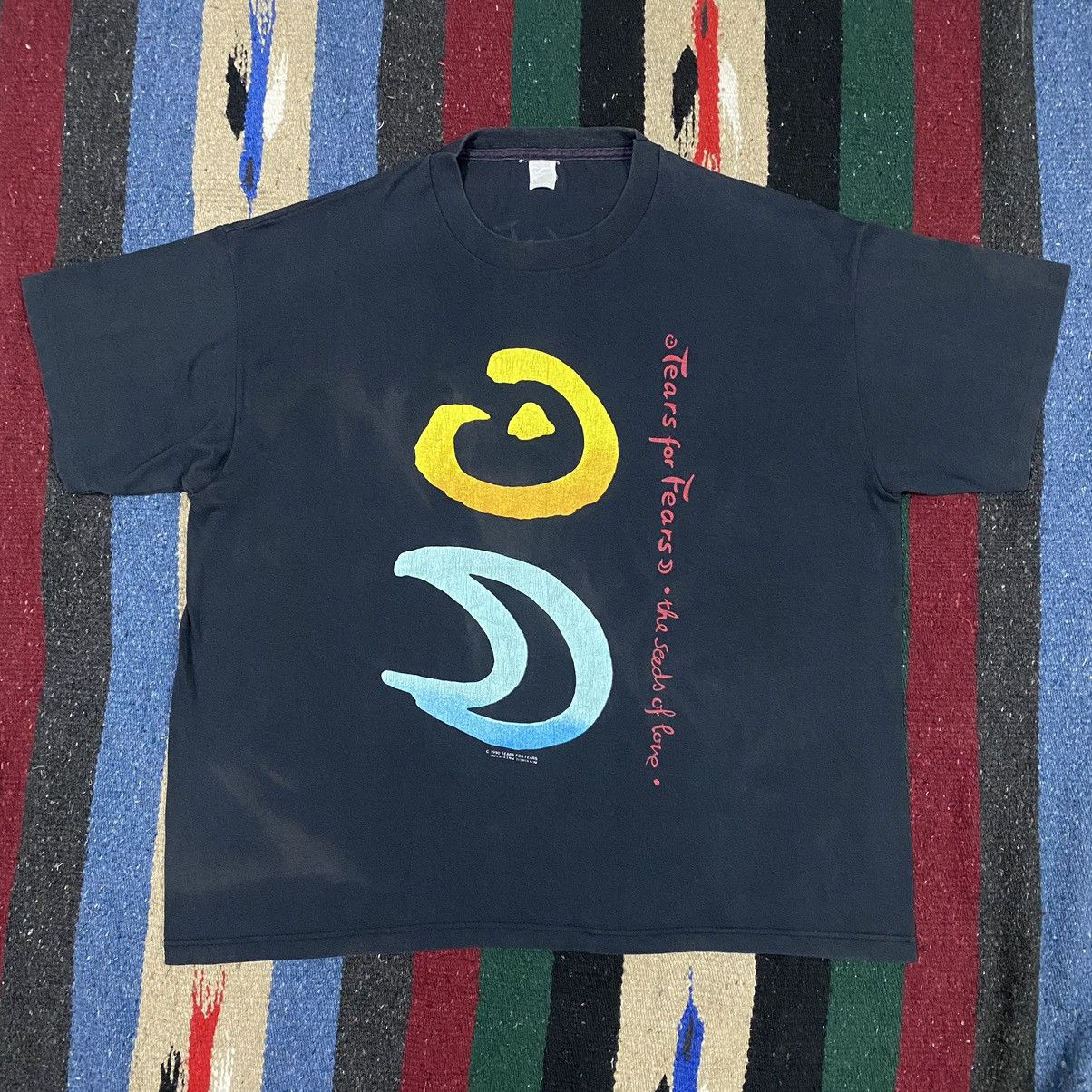 Band Tees VTG 90S TEARS FOR FEARS UK BAND Size US XL / EU 56 / 4 - 1 Thumbnail