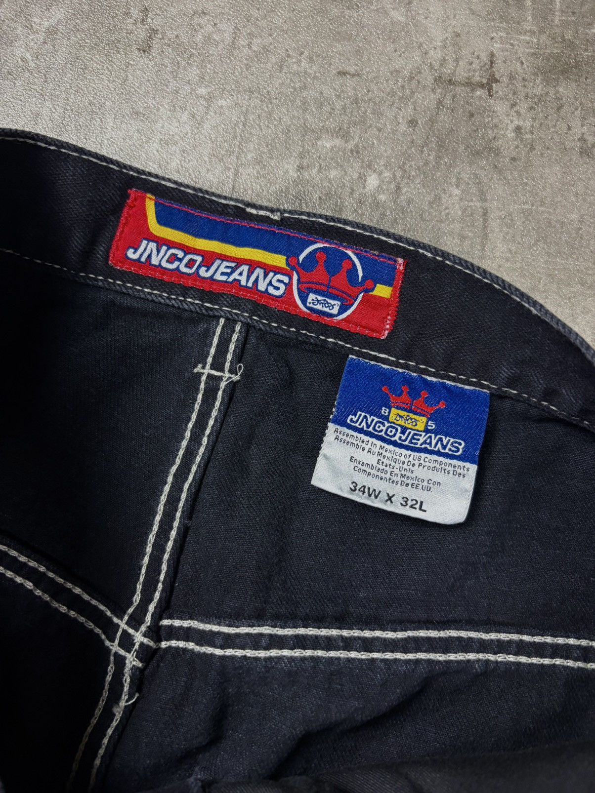 JNCO Vintage JNCO Chain Tribal Jeans 34x32 Grail Y2K Baggy Jeans Size US 34 / EU 50 - 8 Thumbnail