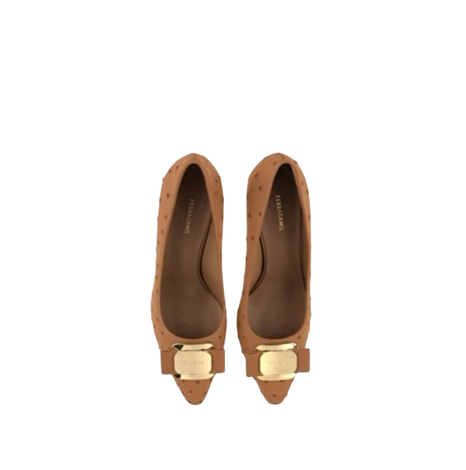 Salvatore Ferragamo Ferragamo New Vara Plate Pump Size ONE SIZE - 3 Thumbnail
