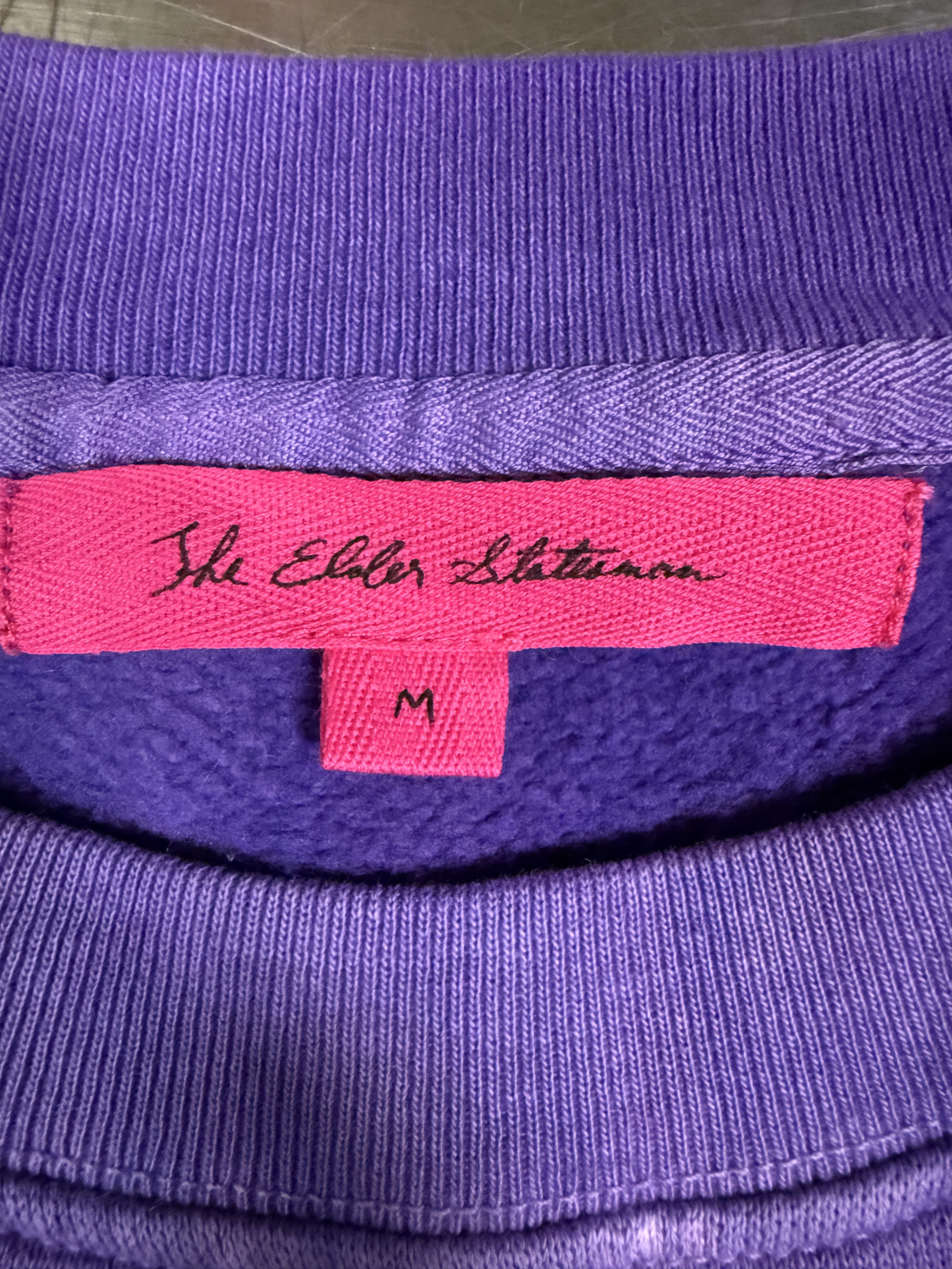 The Elder Statesman $570 The Elder Statesman Daybreak Daily Crewneck Sweater Size M / US 6-8 / IT 42-44 - 5 Thumbnail