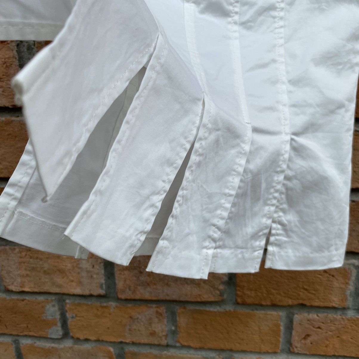 Designer BUONA GIORNATA White Flared Hem Skirt Size 27" / US 4 / IT 40 - 8 Thumbnail