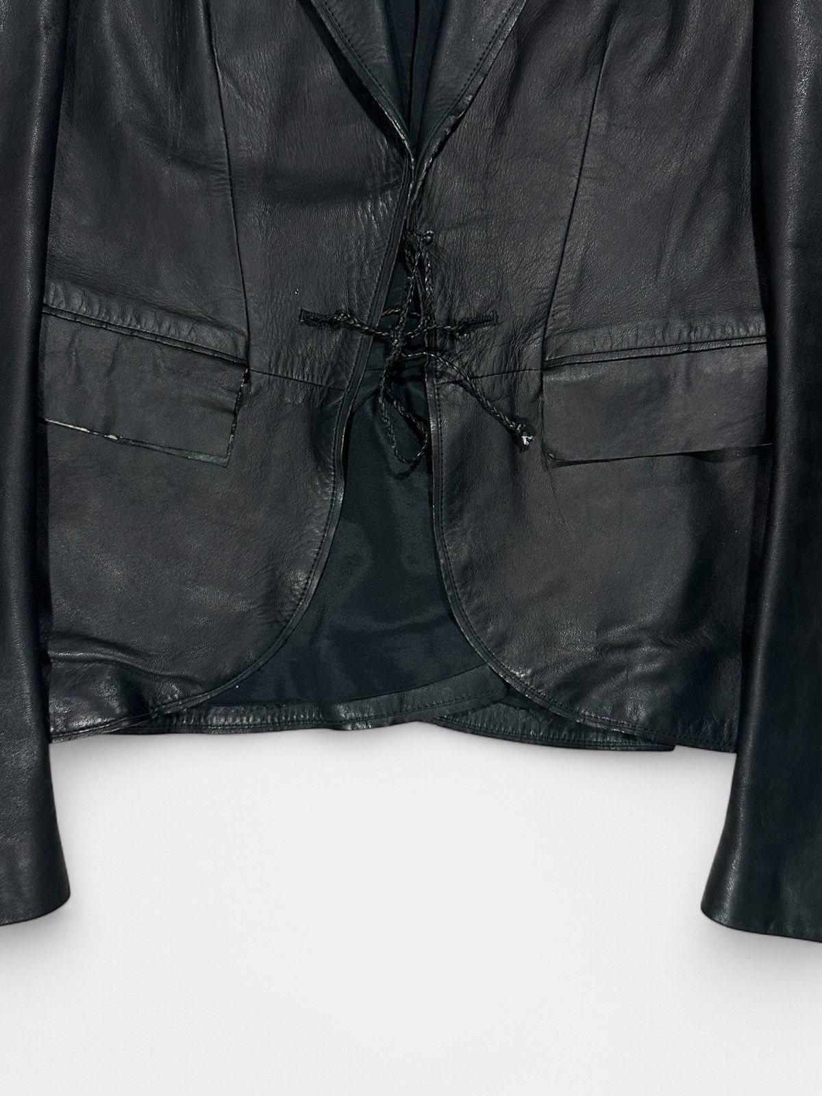 Gucci × Tom Ford Gucci - Tom Ford Leather Blazer Size S / US 4 / IT 40 - 4 Thumbnail