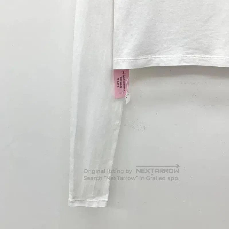 Miu Miu Miu Miu Women's Cropped White T-Shirt . Size XS / US 0-2 / IT 36-38 - 4 Thumbnail