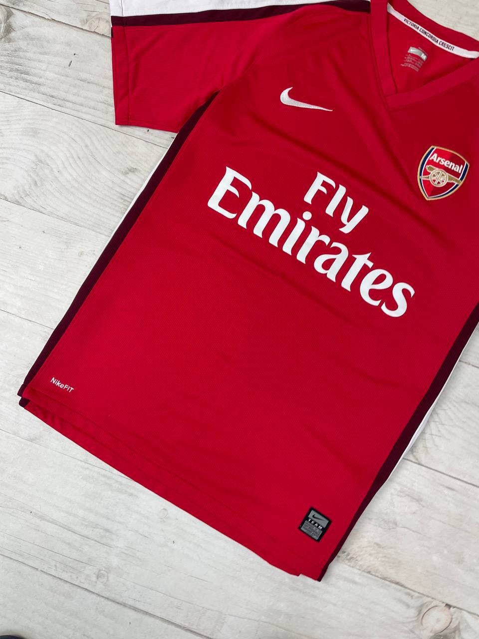 Nike Vintage Nike Arsenal 2008 2010 Home Shirt Soccer Jersey Size US M / EU 48-50 / 2 - 3 Thumbnail