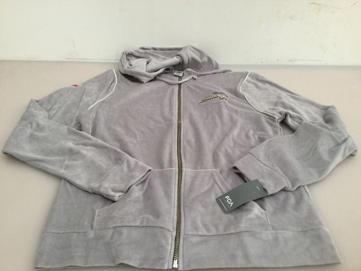 MLB Dodge Swinger Womens Velour Full Zip Jacket Size XL / US 12-14 / IT 48-50 - 1 Thumbnail