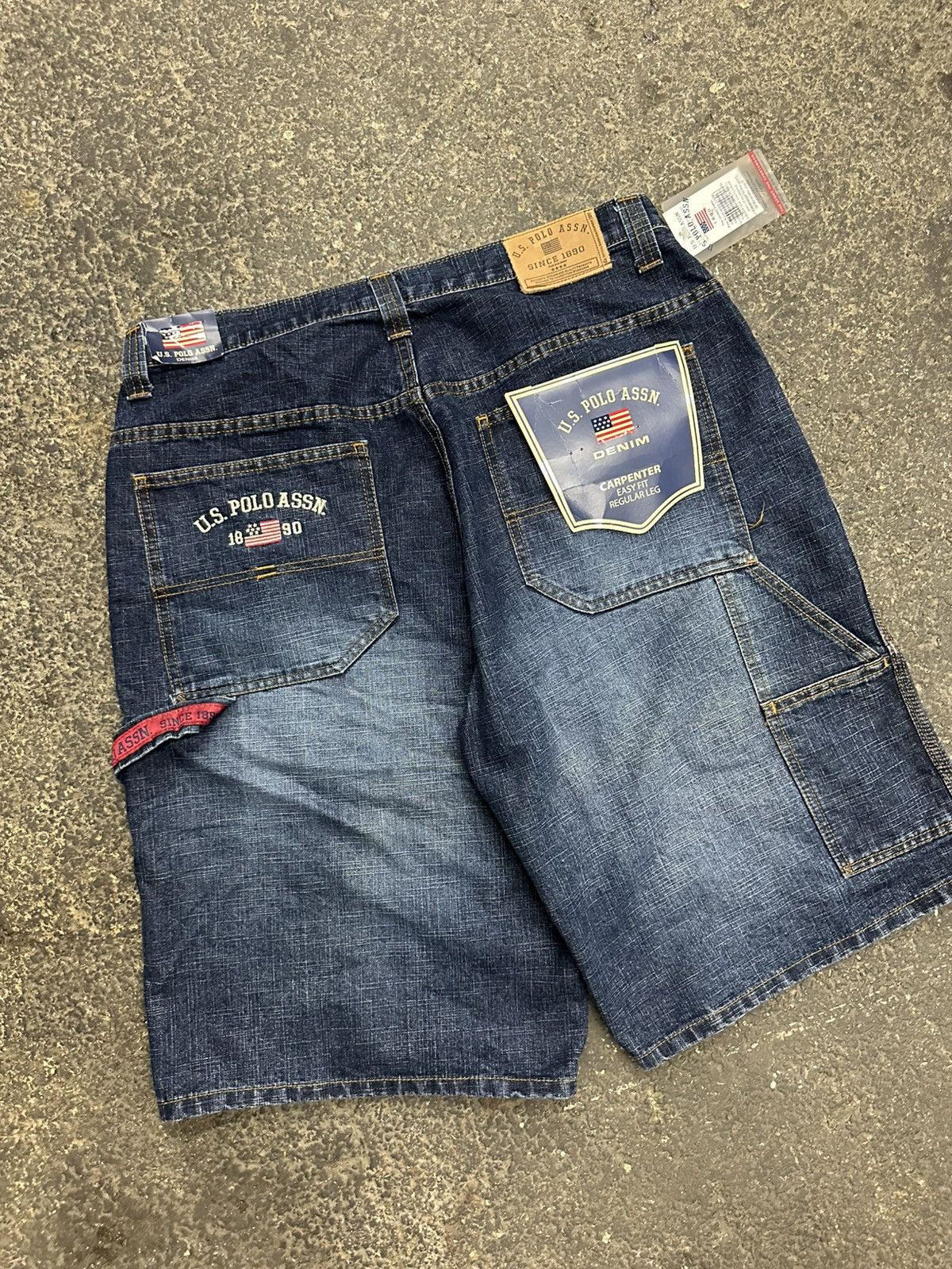 U.S. Polo Assn. Y2K polo cargo jorts Size US 36 / EU 52 - 2 Thumbnail