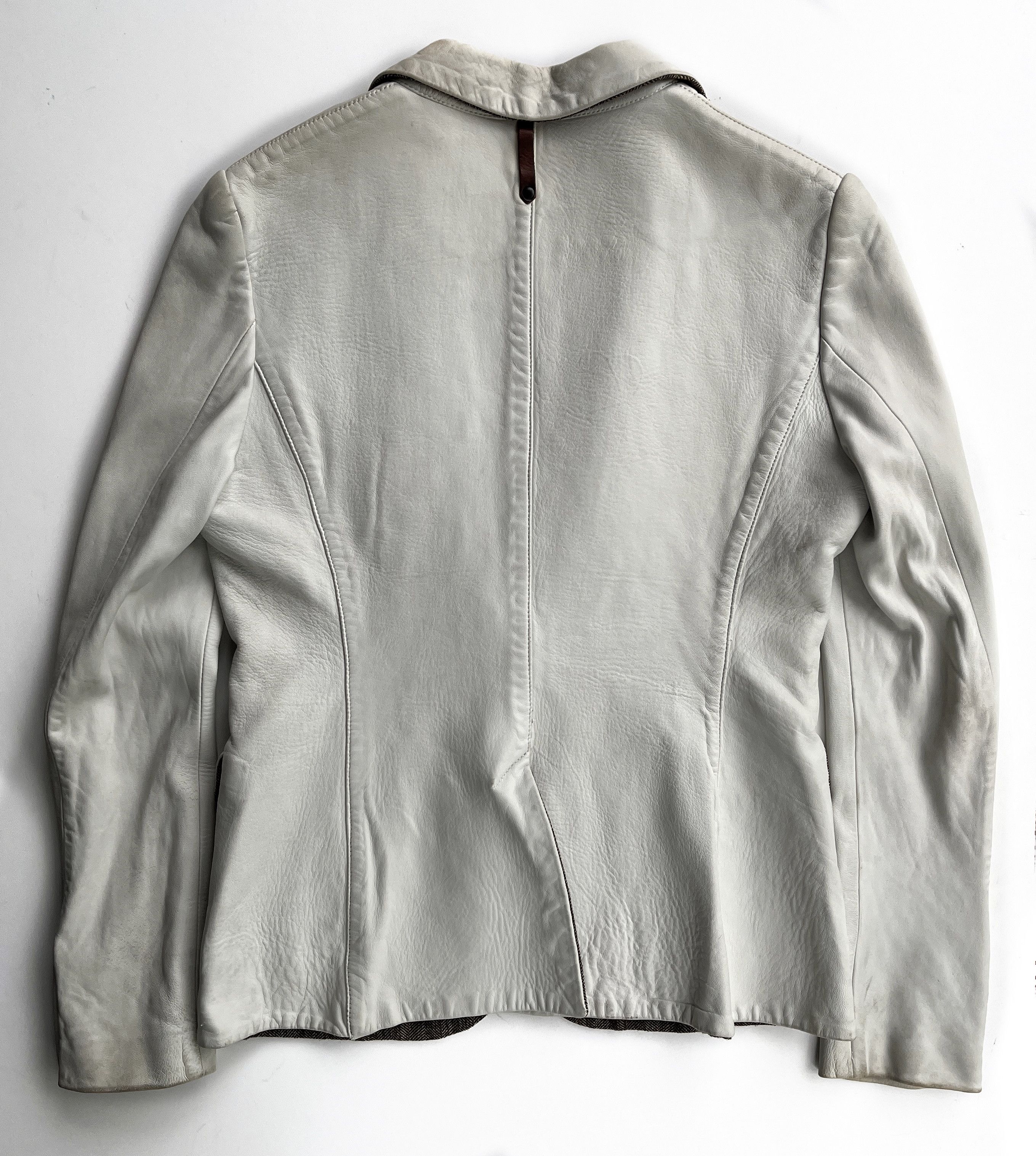 Isaac Sellam Experience Isaac Sellam Leather Blazer Size M / US 6-8 / IT 42-44 - 8 Thumbnail