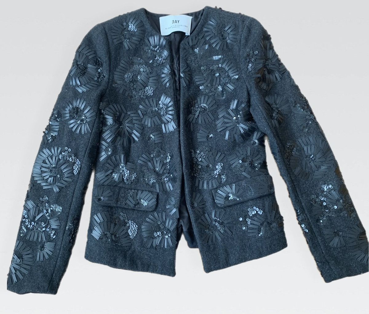 By Malene Birger Beads and rhinestones decorated blazer Size XXS / US 00 / IT 34 - 1 Thumbnail