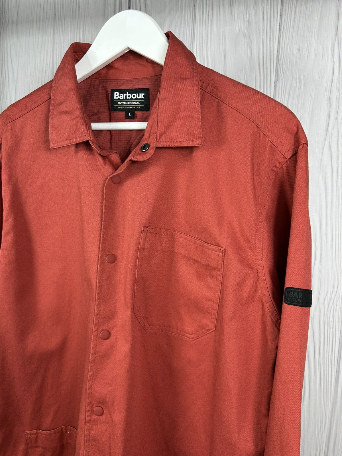 Barbour Barbour International Overshirt Light Jacket size L Size US L / EU 52-54 / 3 - 3 Thumbnail
