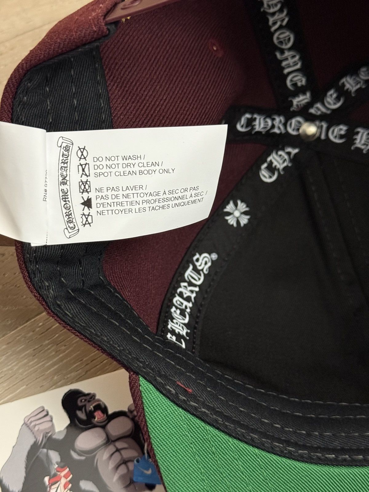 Chrome Hearts Chrome Hearts 6 Panel On Field Baseball Cap Cardinal Size ONE SIZE - 8 Thumbnail