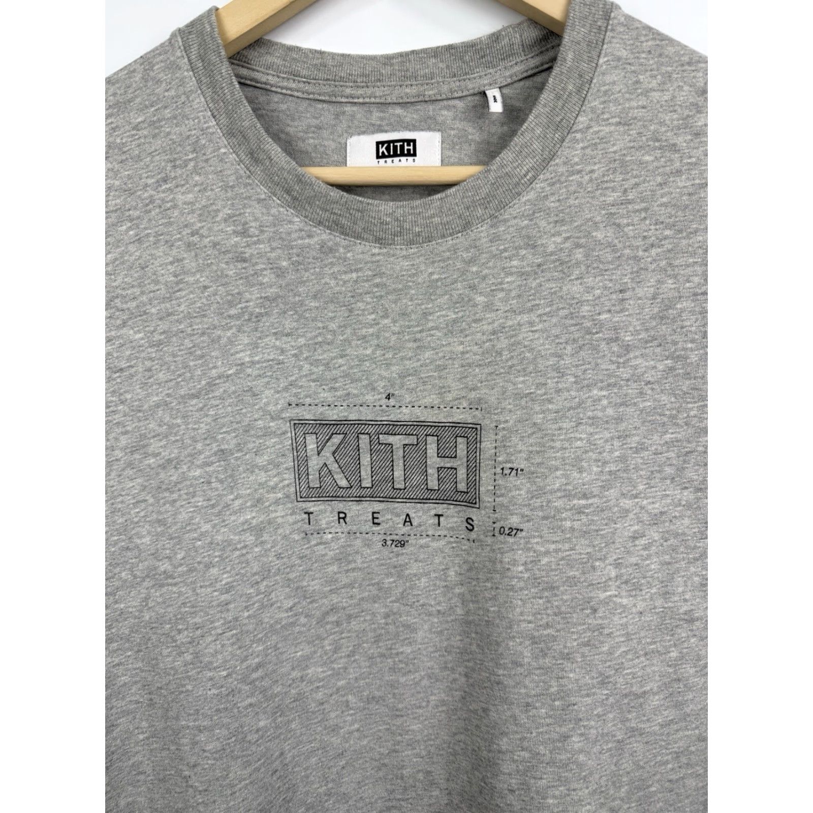 Kith Kith Treats Blueprint T-Shirt Retro Y2K L Gray Mens Shirt, KITH, Size L, 90s, Vintage, Regular, T-Shirt, Gray, Retro, Hype Size US L / EU 52-54 / 3 - 5 Thumbnail