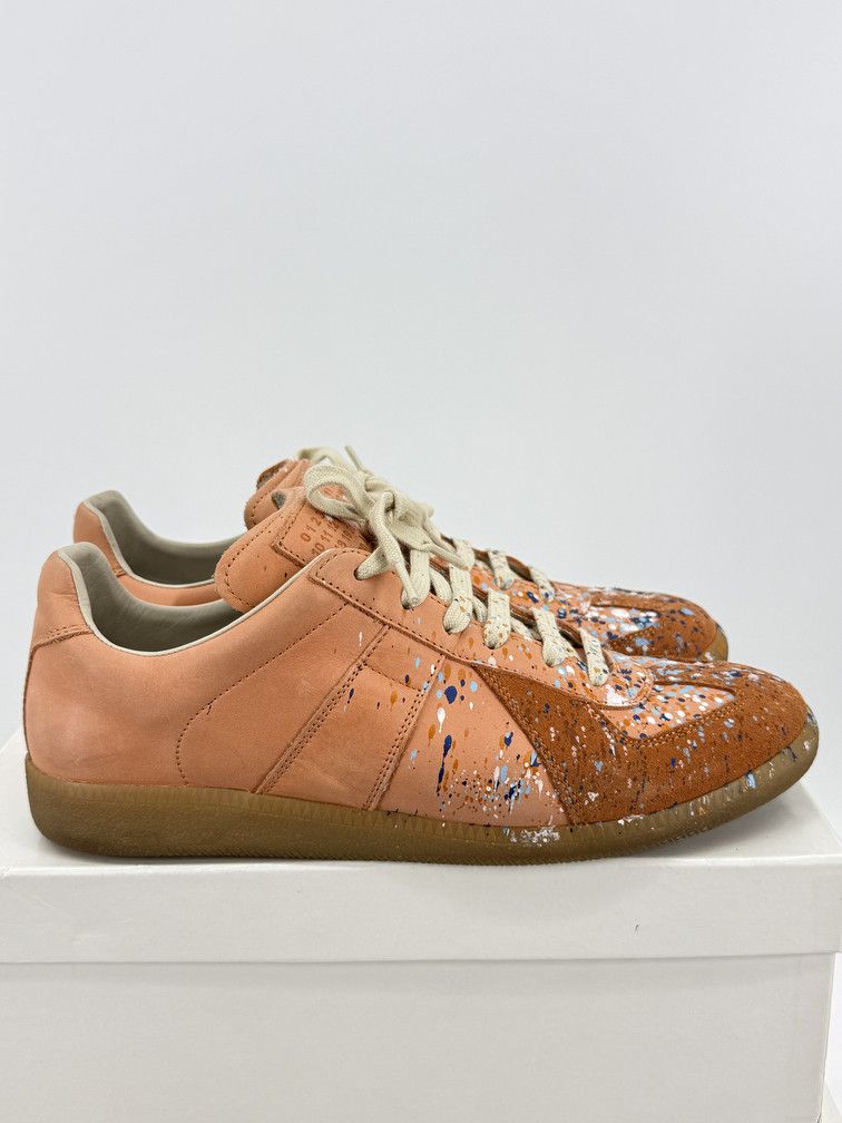 Maison Margiela GAT Low Paint Splatter Size US 9 / EU 42 - 1 Thumbnail
