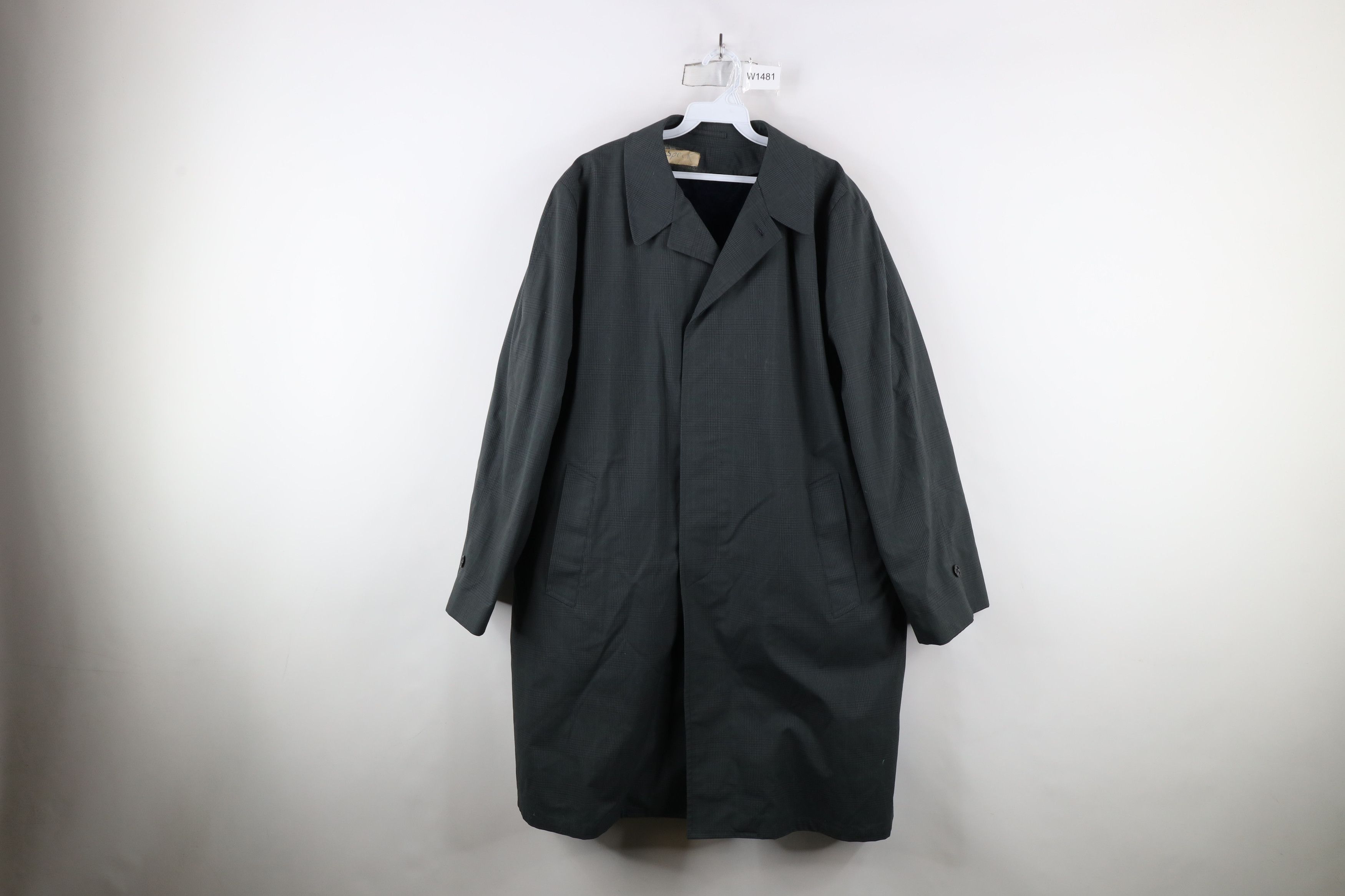 Vintage Vintage 60s 70s Streetwear Lined Trench Coat Rain Jacket USA Size US XXL / EU 58 / 5 - 1 Thumbnail