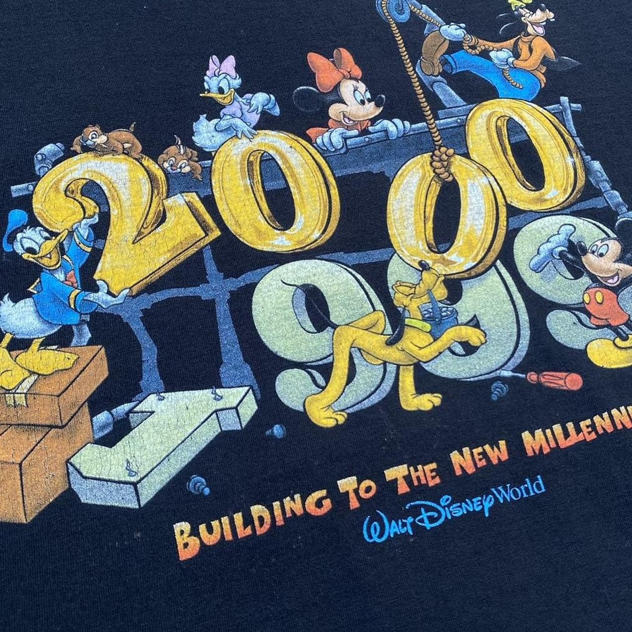 Disney × Mickey Mouse × Vintage Vintage 90s Walt Disney World Mickey Mouse Tshirt Size US L / EU 52-54 / 3 - 3 Thumbnail