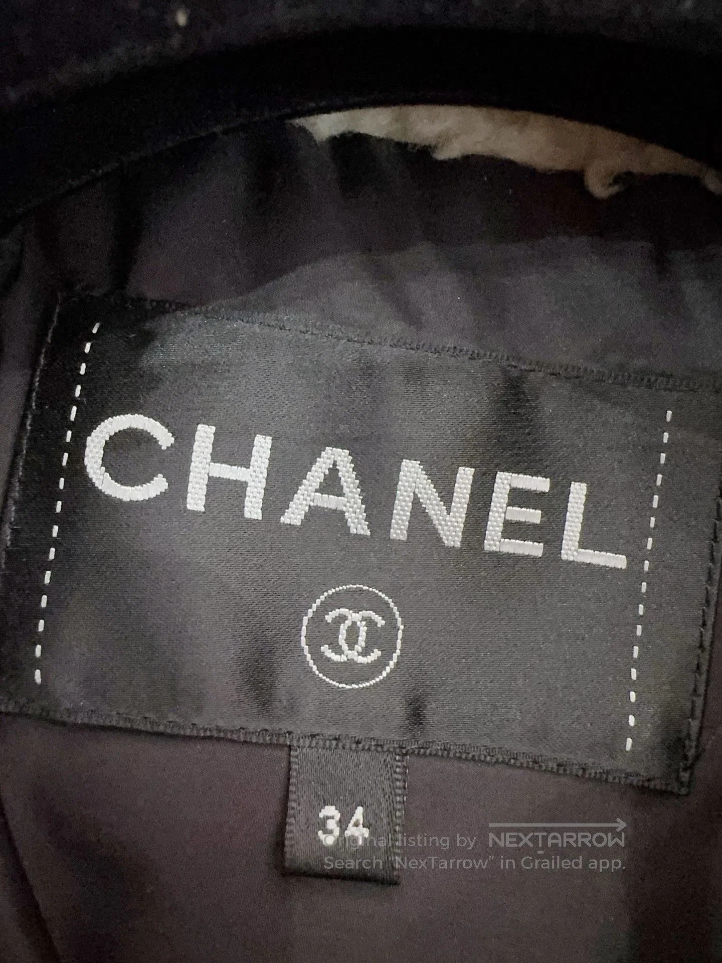 Chanel Chanel Coco Neige Quilted Coat. Size XXS / US 00 / IT 34 - 4 Thumbnail